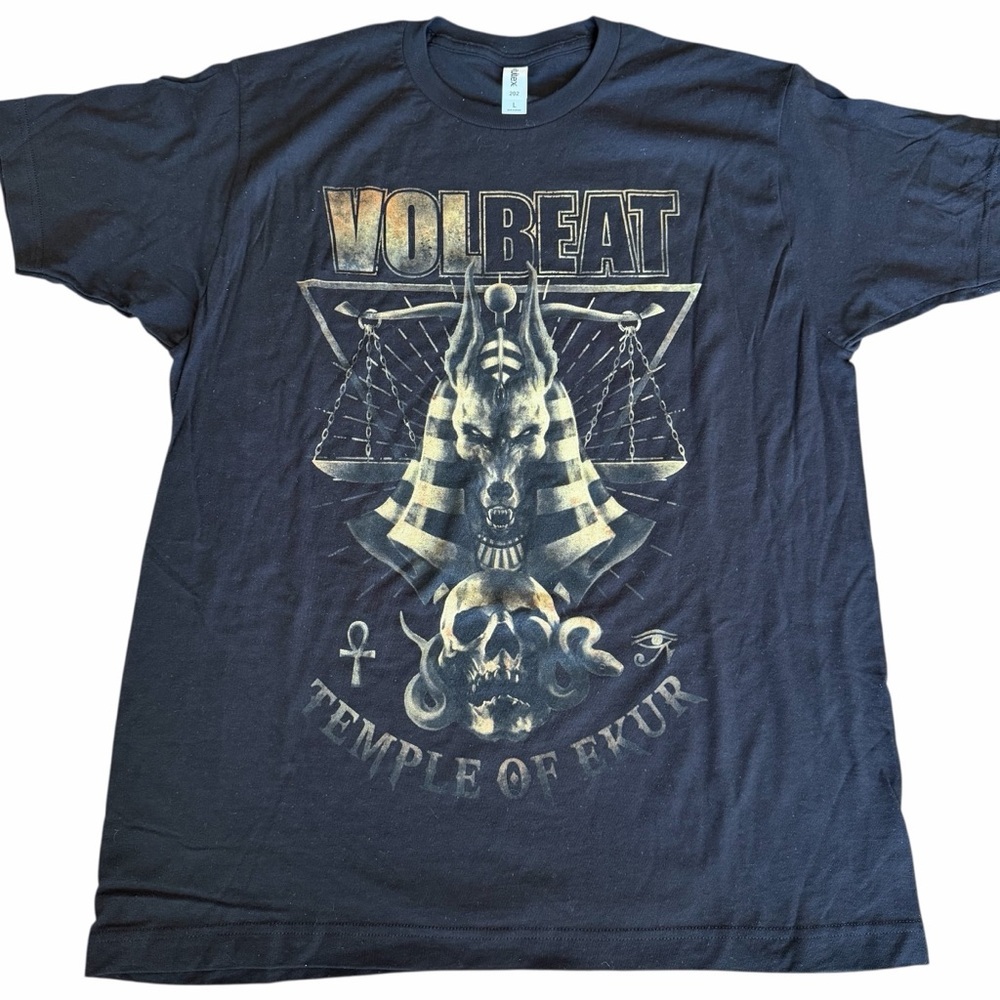 Volbeat Temple of Ekur Tour Tee LARGE NEW